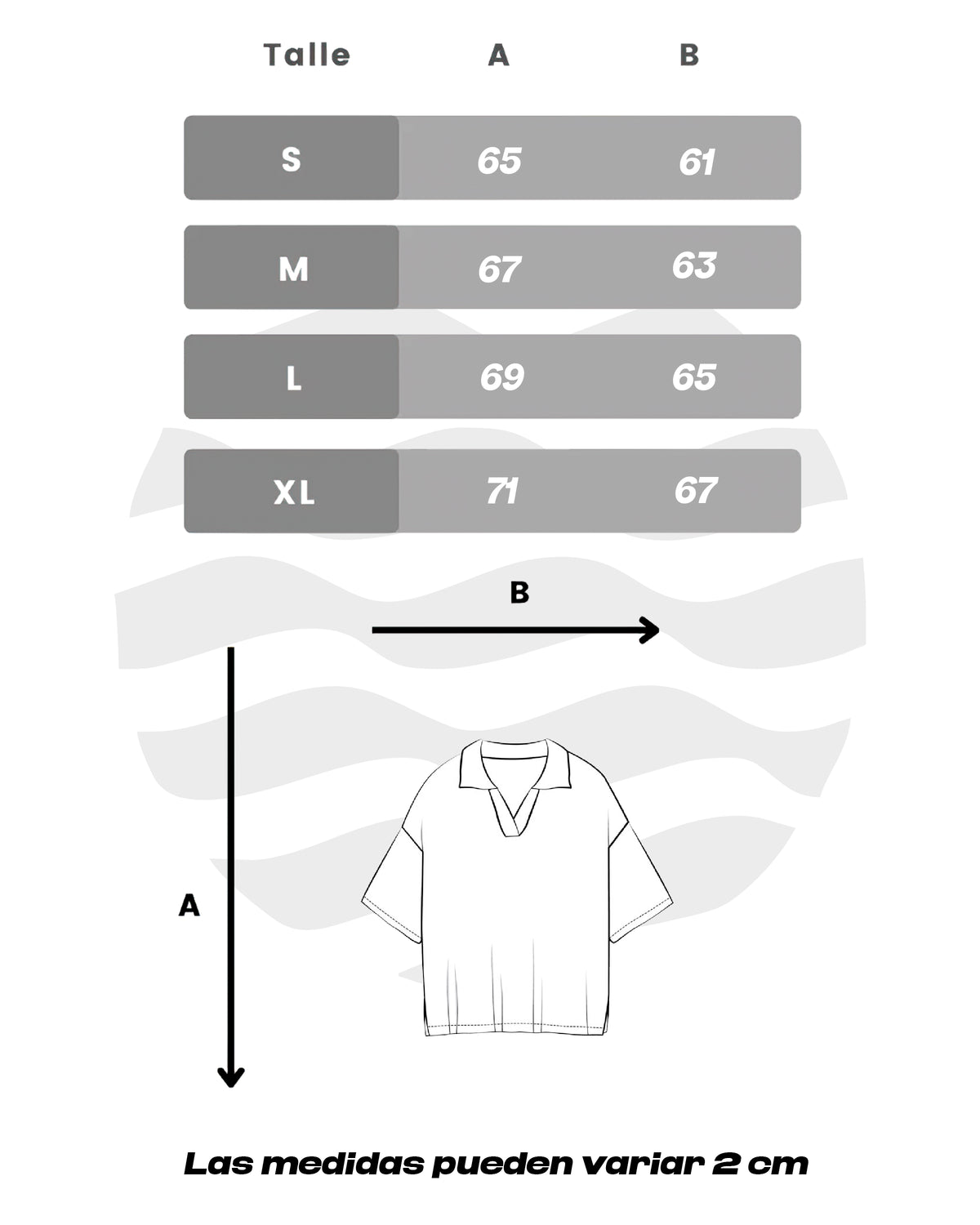 Contrast Polo - Black/White