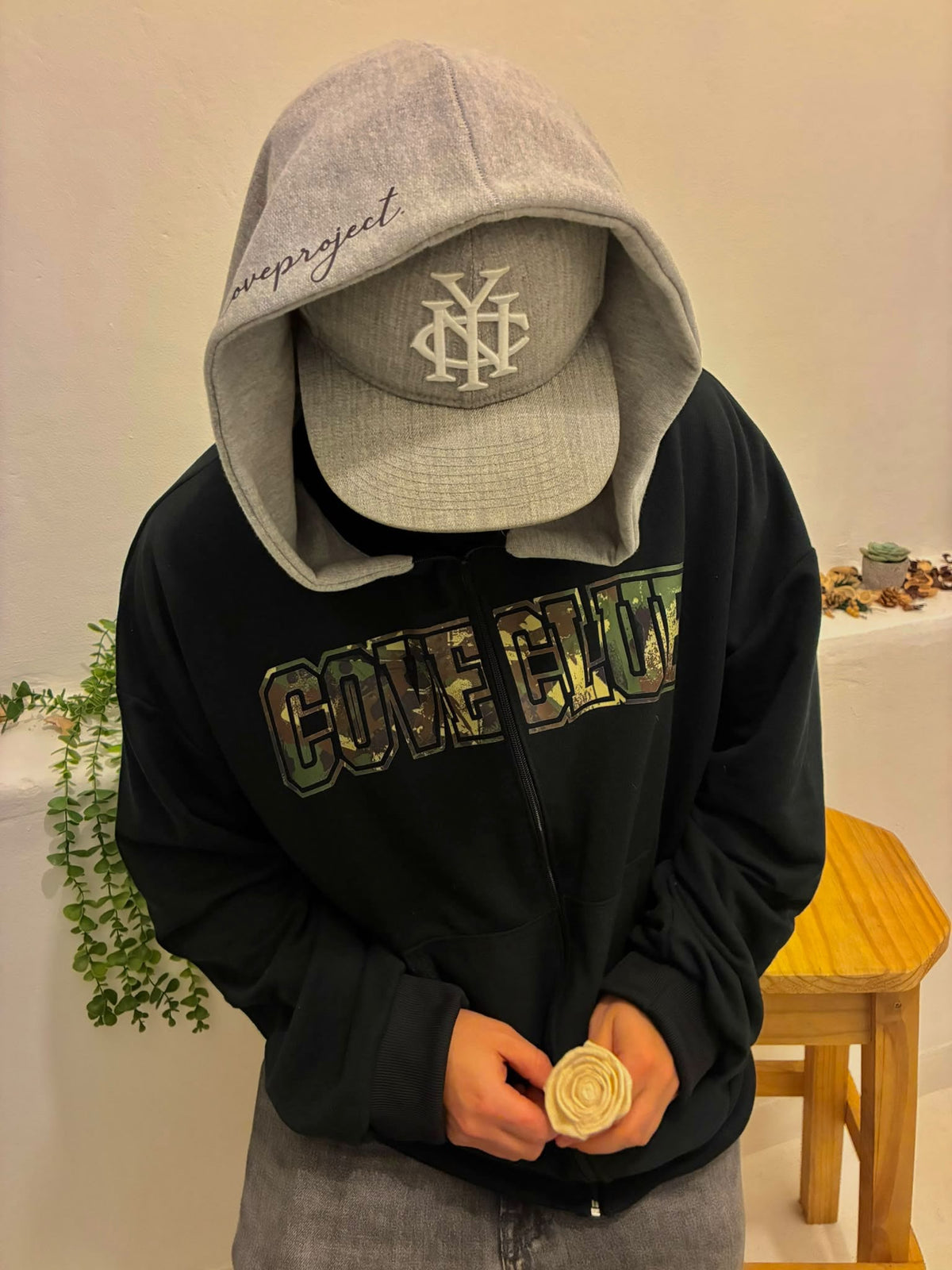 Zip Hoodie - Camo Club
